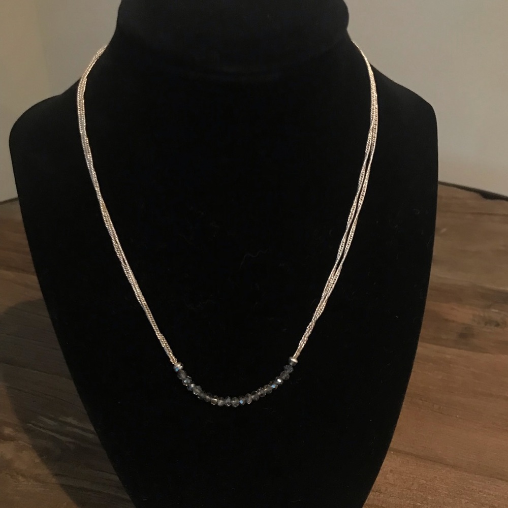 Stella & Dot Beaded Chain Necklace